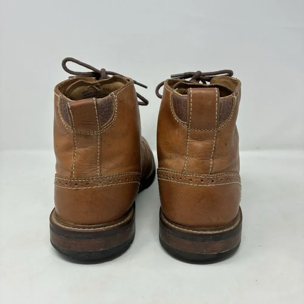 Florsheim Men’s Limited Kilbourn Wingtip Brown Suede Leather Ankle Boots 11.5 D